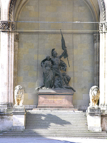 Bayerisches Armeedenkmal an der Feldherren Fotos