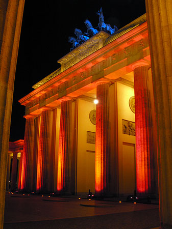 Foto Brandenburger Tor bei Nacht - Berlin