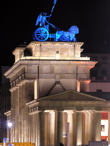 Foto Quadriga bei Nacht