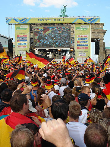 Leinwand und Fans
