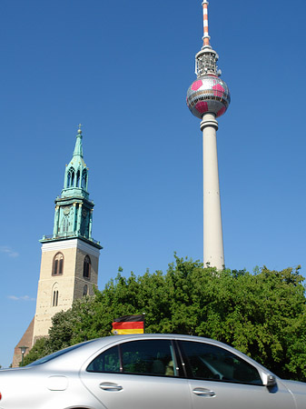 Fotos Fernsehturm und Marienkirche