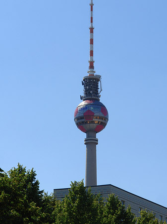 Foto Fernsehturm von der Ostseite - Berlin