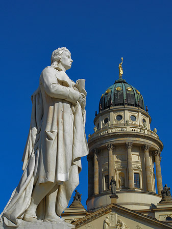 Fotos Schillerdenkmal mit dem Französischen Dom | Berlin