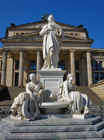 Fotos Schillerdenkmal mit Konzerthaus | Berlin