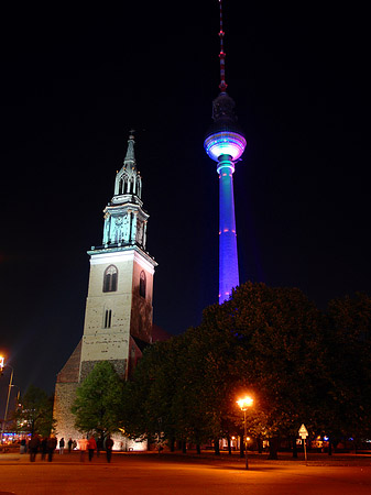 Marienkirche und Fernsehturm