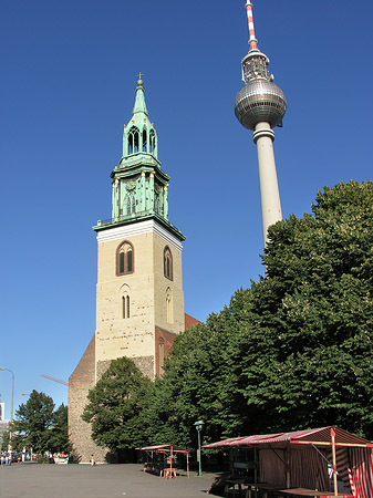 Foto Marienkirche und Fernsehturm