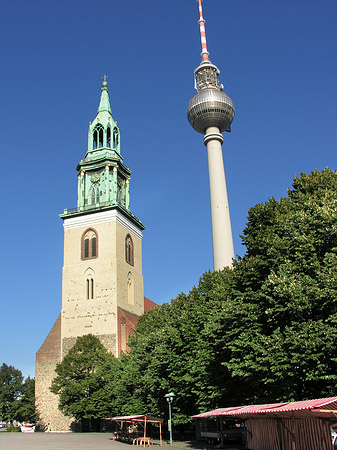 Foto Marienkirche und Fernsehturm