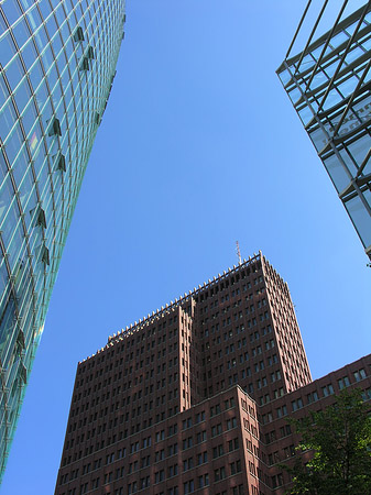 Foto Hochhäuser am Potsdamer Platz
