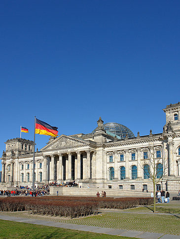 Blick auf Reichstag Foto 