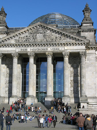 Fotos Touristen am Reichstag | Berlin