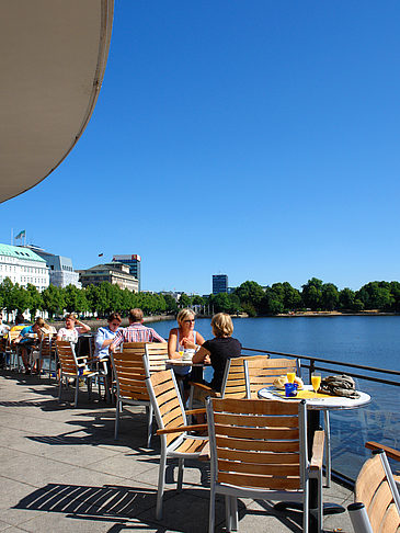 Foto Brunchterrasse auf dem Alster Pavillon