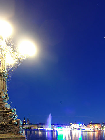 Fotos Laterne und Binnenalster | Hamburg