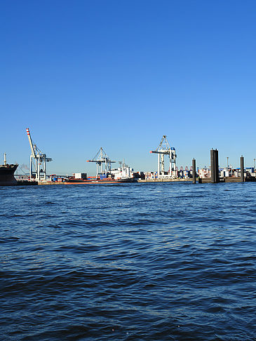 Blick auf den Hafen