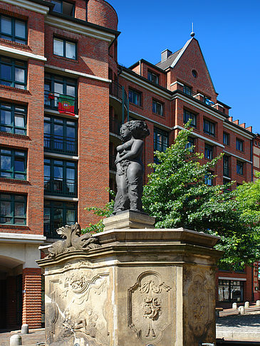 Fischmarktbrunnen Minerva Foto 