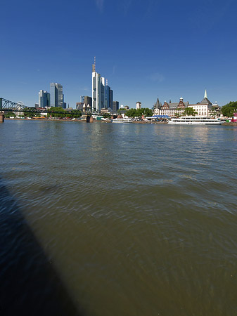 Foto Blick über den Main - Frankfurt am Main
