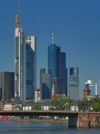 Foto Skyline von Frankfurt