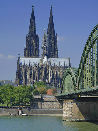 Fotos Hohenzollernbrücke beim Kölner Dom | Köln