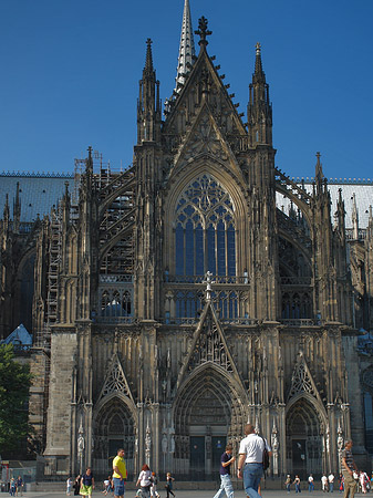 Foto Dreikönigenportal am Kölner Dom - Köln