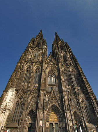 Foto Westfassade des Kölner Doms