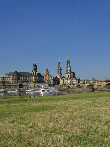 Foto Blick auf die Brühlsche Terrasse - Dresden
