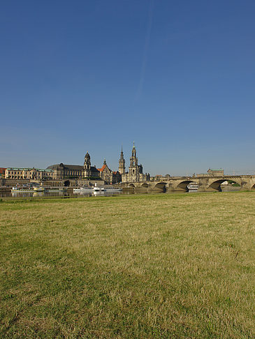 Foto Blick auf die Brühlsche Terrasse - Dresden