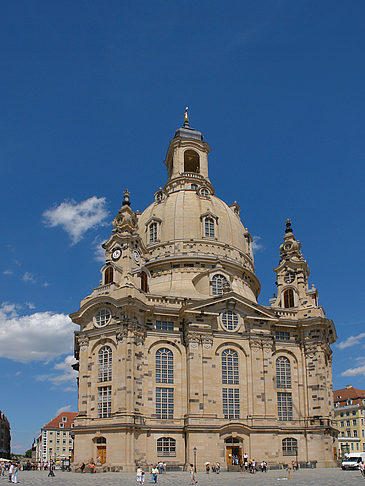 Foto Frauenkirche und Neumarkt