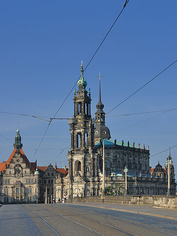 Foto Blick auf den Schlossplatz - Dresden