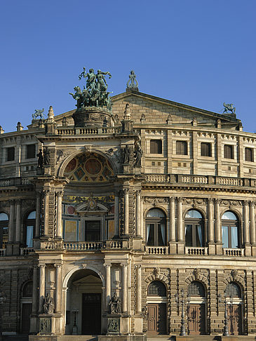 Foto Semperoper Eingang