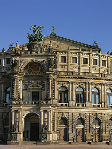 Semperoper Eingang Foto 
