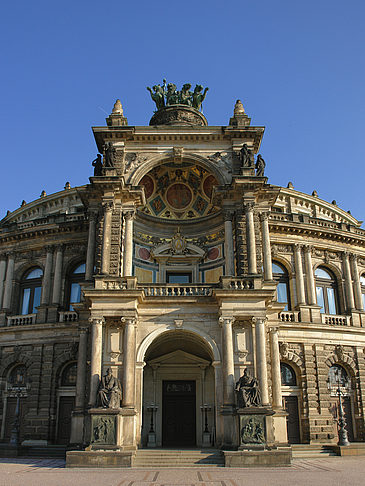 Fotos Semperoper Eingang