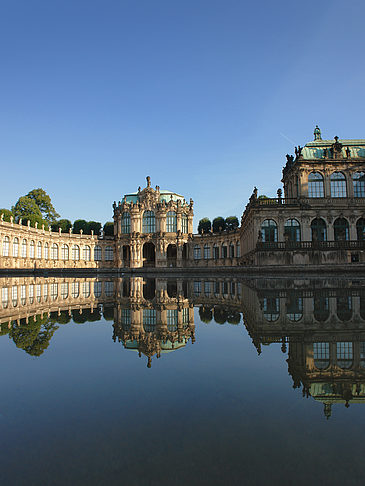 Foto Wallpavillon mit Brunnen - Dresden