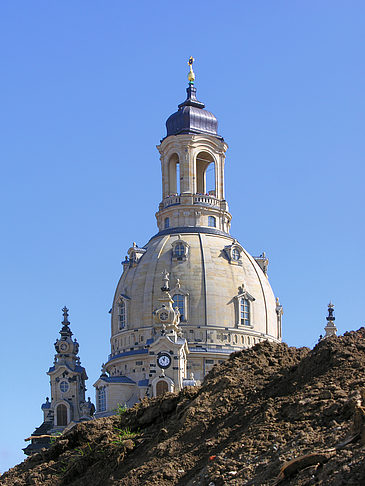 Baustelle Frauenkirche Foto 