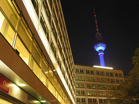 Alexanderplatz bei Nacht Fotos