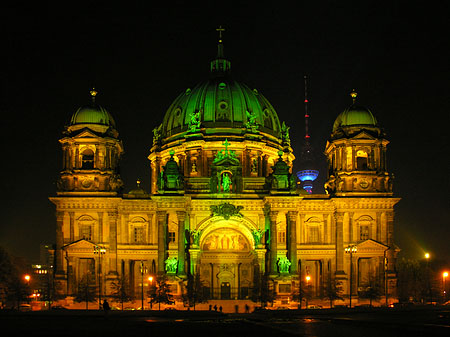 Fotos Berliner Dom bei Nacht | Berlin