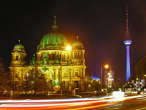 Fotos Berliner Dom bei Nacht | Berlin