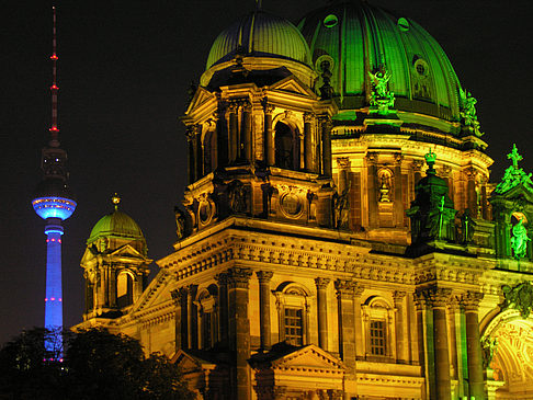 Fotos Berliner Dom bei Nacht | Berlin