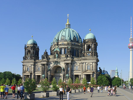 Berliner Dom mit Fernsehturm