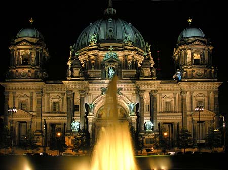 Fotos Berliner Dom bei Nacht | Berlin