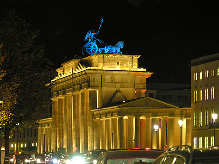 Foto Brandenburger Tor bei Nacht