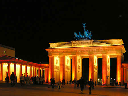Brandenburger Tor bei Nacht