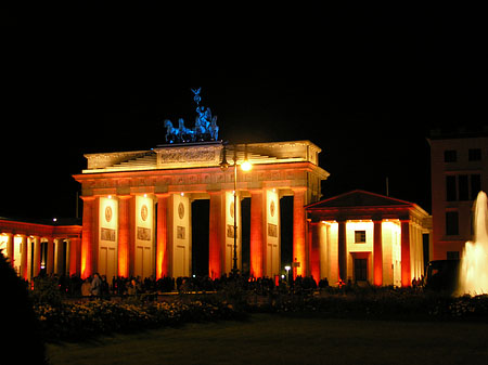 Fotos Brandenburger Tor bei Nacht | Berlin