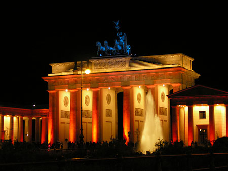 Brandenburger Tor bei Nacht