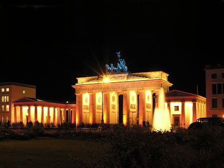 Foto Brandenburger Tor bei Nacht