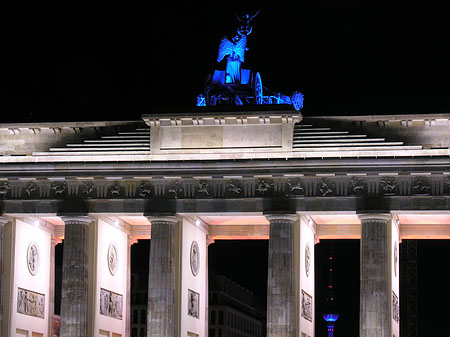 Foto Brandenburger Tor bei Nacht
