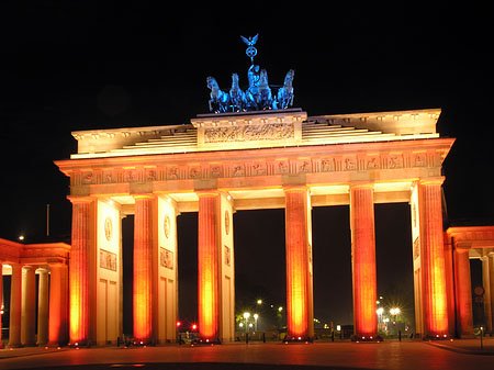 Fotos Brandenburger Tor bei Nacht | Berlin
