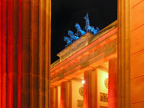 Foto Brandenburger Tor bei Nacht