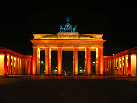 Fotos Brandenburger Tor bei Nacht | Berlin