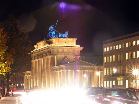 Foto Ebert Straße bei Nacht - Berlin