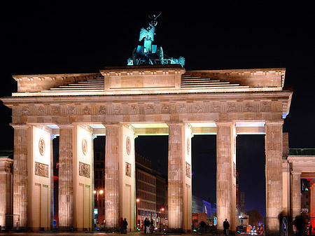 Foto Brandenburger Tor - Kreuzung - Berlin