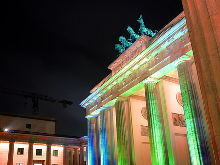 Foto Brandenburger Tor bei Nacht